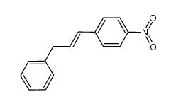 1-nitro-4-(3-phenylprop-1-en-1-yl)benzene结构式