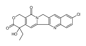 10-chloro-(20RS)-camptothecin结构式