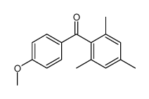 (4-methoxyphenyl)-(2,4,6-trimethylphenyl)methanone结构式