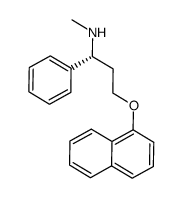 (R)-N-DeMethyl Dapoxetine Structure