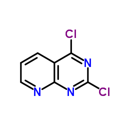 2,4-二氯吡啶并[2,3-d]嘧啶结构式