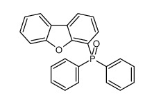 二苯并呋喃-4-基-二苯基膦氧化物结构式