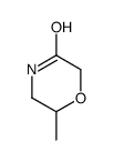 6-methylmorpholin-3-one Structure