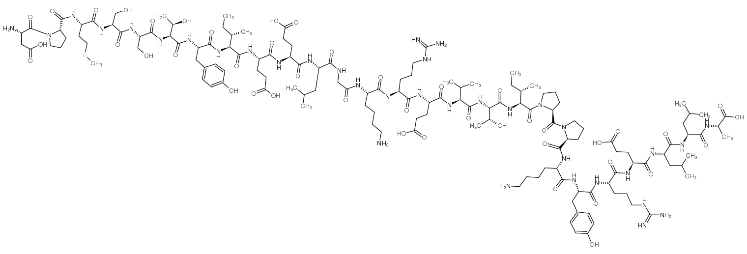 Calpain Inhibitor Peptide structure