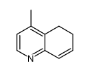 (9CI)-5,6-二氢-4-甲基喹啉结构式