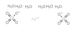 ferrous perchlorate, hydrated Structure