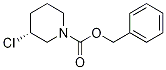 (R)-3-Chloro-piperidine-1-carboxylic acid benzyl ester Structure