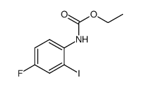ethyl (4-fluoro-2-iodophenyl)carbamate Structure