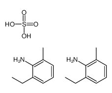 2-ethyl-6-methylaniline,sulfuric acid Structure