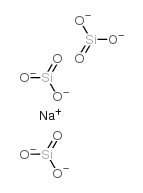 sodium trisilicate Structure