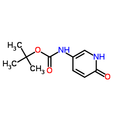 (6-氧代-1,6-二氢-吡啶-3-基)-氨基甲酸叔丁酯结构式