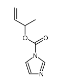 3-Buten-2-yl 1H-imidazole-1-carboxylate结构式