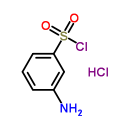 3-Aminobenzenesulfonyl chloride hydrochloride (1:1) Structure