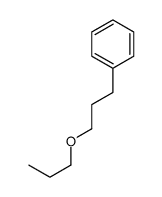 (3-propoxypropyl)benzene structure