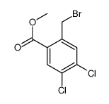 methyl 2-(bromomethyl)-4,5-dichlorobenzoate Structure