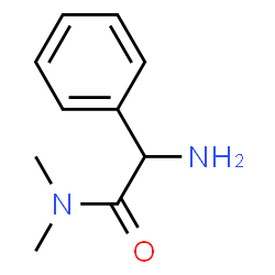 (S)-2-Amino-N,N-dimethyl-2-phenylacetamide Structure
