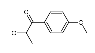 2-hydroxy-1-(4-methoxyphenyl)-propan-1-one Structure