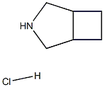 3-氮杂双环[3.2.0]庚烷盐酸盐结构式