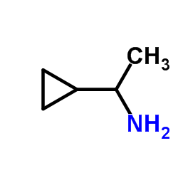 (1-环丙基乙基)胺结构式