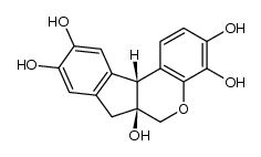 (+)-Hematoxylin Structure