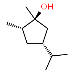 Cyclopentanol, 1,2-dimethyl-4-(1-methylethyl)-, (1alpha,2ba,4ba)- (9CI) structure