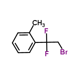 1-(2-Bromo-1,1-difluoroethyl)-2-methylbenzene Structure