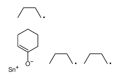 tributyl(cyclohexen-1-yloxy)stannane结构式