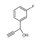 Benzenemethanol, alpha-ethynyl-3-fluoro-, (S)- (9CI) Structure