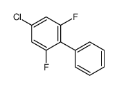 5-chloro-1,3-difluoro-2-phenylbenzene结构式