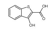 3-hydroxy-benzo[b]thiophene-2-carboxylic acid结构式