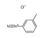 m-toluenediazonium chloride Structure