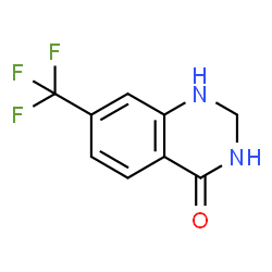 7-(三氟甲基)-2,3-二氢喹唑啉-4(1H)-酮结构式