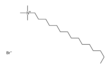 trimethyl(pentadecyl)azanium,bromide Structure