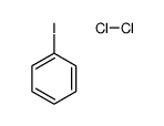 iodobenzene, compound with chlorine (1:1) Structure