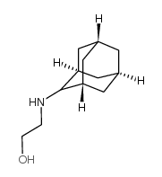 2-(2-金刚烷氨基)乙醇盐酸盐结构式