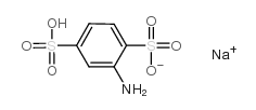 苯胺-2,5-二磺酸单钠盐结构式