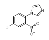 1-(4-CHLORO-2-NITRO-PHENYL)-1H-IMIDAZOLE结构式