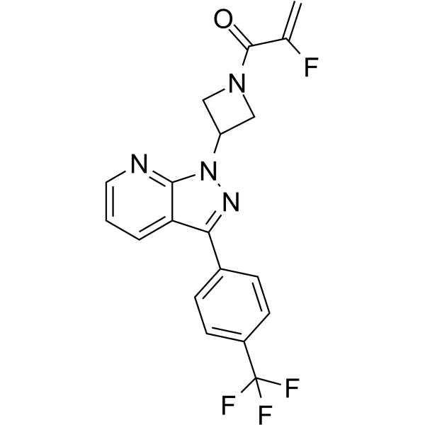 YAP/TAZ inhibitor-2 Structure