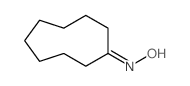 Cyclononanone, oxime Structure