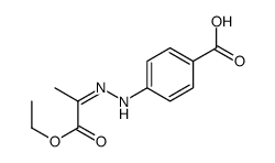 (Z)-4-(2-(1-乙氧基-1-氧代丙-2-亚基)肼基)苯甲酸结构式
