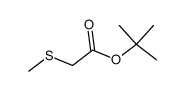 Tert-butyl 2-(Methylthio)acetate Structure