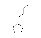 1-butyl-[1,2]azaborolidine Structure