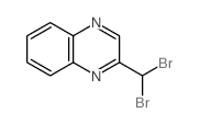 2-(dibromomethyl)quinoxaline Structure
