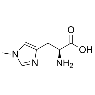 1-Methyl-L-histidine structure