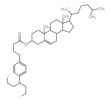 [10,13-dimethyl-17-(6-methylheptan-2-yl)-2,3,4,7,8,9,11,12,14,15,16,17-dodecahydro-1H-cyclopenta[a]phenanthren-3-yl] 4-[4-[bis(2-chloroethyl)amino]phenyl]butanoate picture