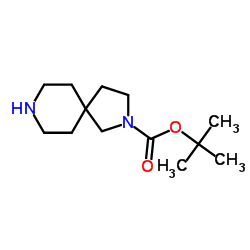 2-BOC-2,8-二氮杂-螺[4.5]癸烷结构式