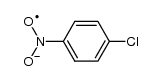 4-Chloronitrobenzene radical anion结构式