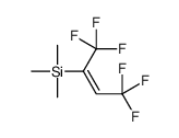 [(E)-1,1,1,4,4,4-hexafluorobut-2-en-2-yl]-trimethylsilane Structure