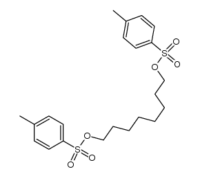 1,8-Bis[(p-tolylsulfonyloxy)methyl]octan结构式
