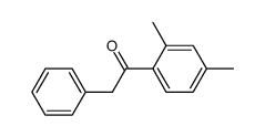 benzyl 2,4-dimethylphenyl ketone Structure